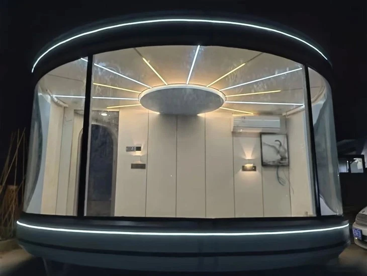Light Steel Luxury Villa House For Caravans Camping