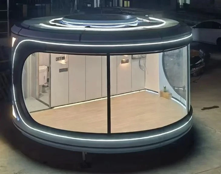 Light Steel Luxury Villa House For Caravans Camping