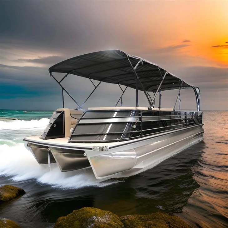 30 Fuß Luxus-Pontonboot