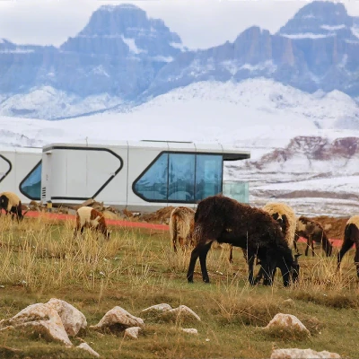 Mobile Home Prefabricated Space Capsule House Mobile Home Prefabricated Space Capsule House