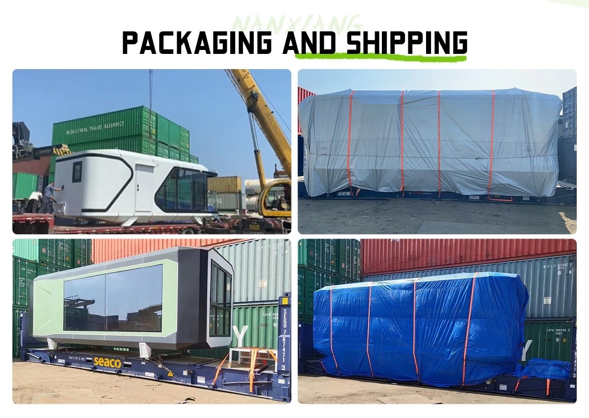 Mobile Home Prefabricated Space Capsule House Mobile Home Prefabricated Space Capsule House
