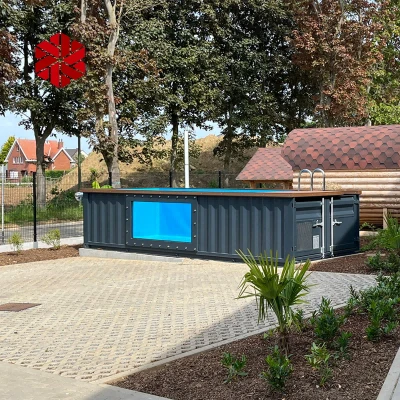 Großer Schwimmbehälterpool für den Außengebrauch im Freien